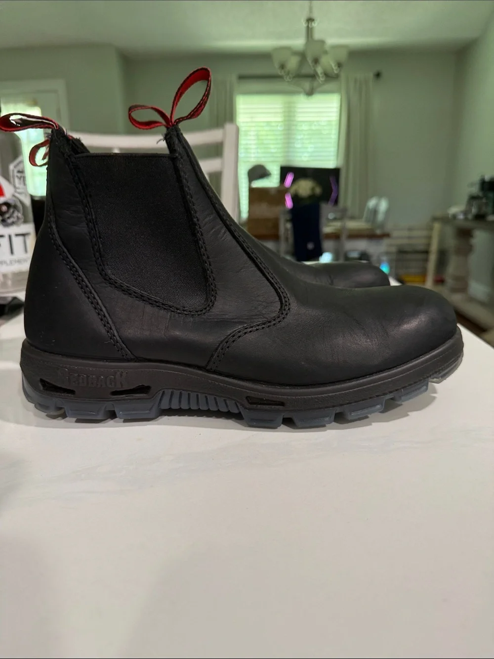 Redback Boots comfortable black
